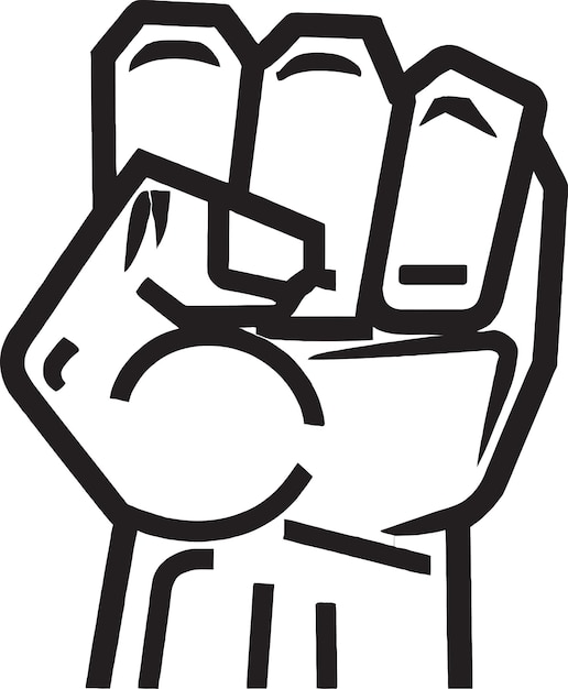 Premium Vector | Bold and assertive fist symbol for boldness - Clip Art ...