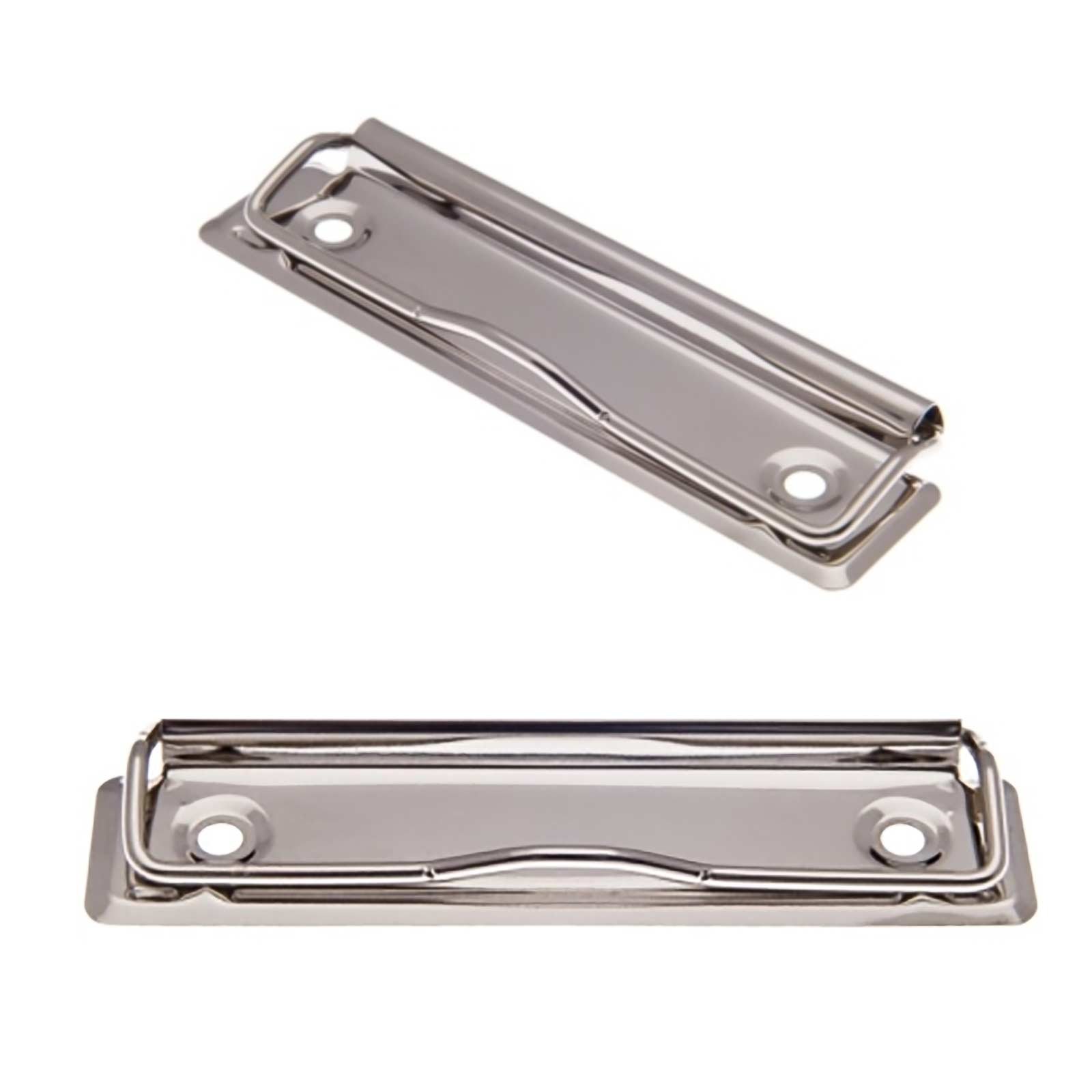 100 x Wire Clip Mechanism Clip Board Folder 100 x 30 mm Silver - Clip ...