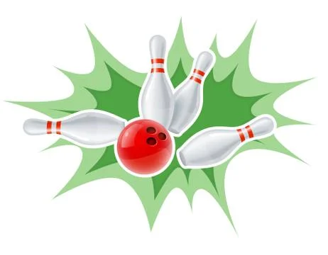 Bowling Illustrations ~ Stock Bowling Vectors & Clip Art | Pond5 - Clip ...