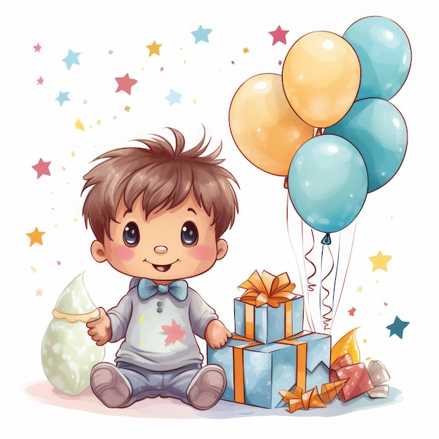 Free clip boy birthday, Download Free clip boy birthday png images ...