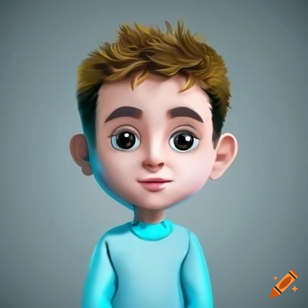 Ai animated a boy cartoon on Craiyon - Clip Art Library