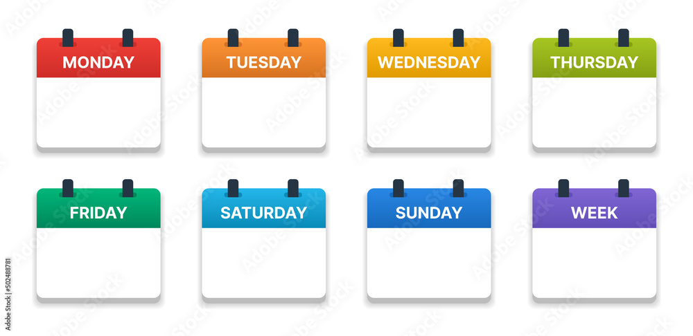 30+ Weekly Phone Calendar Stock Illustrations, Royalty-Free Vector ...