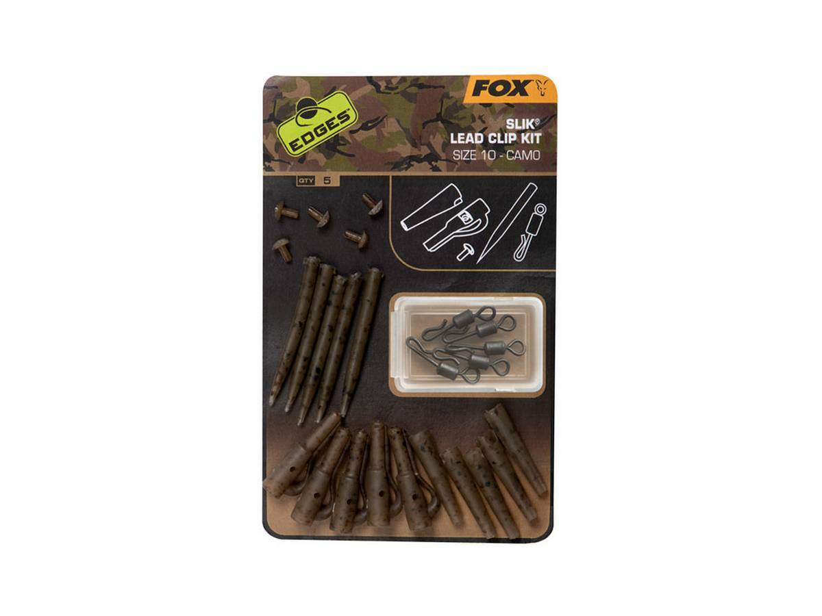 Fox Edges Camo Slik Lead Clip Kit Size Clip Art Library