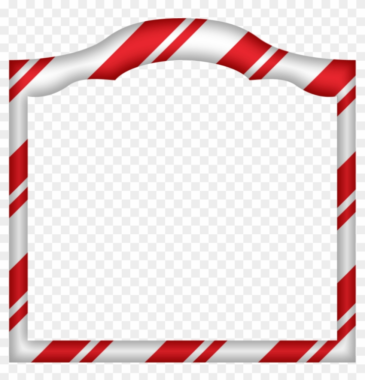 Free: Candy cane Christmas Borders and Frames Clip art - garland ...