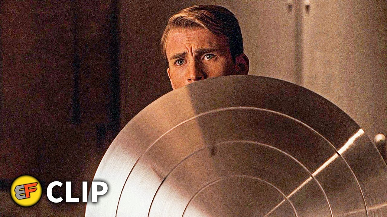 Steve Rogers Gets Vibranium Shield Scene | Captain America The First ...