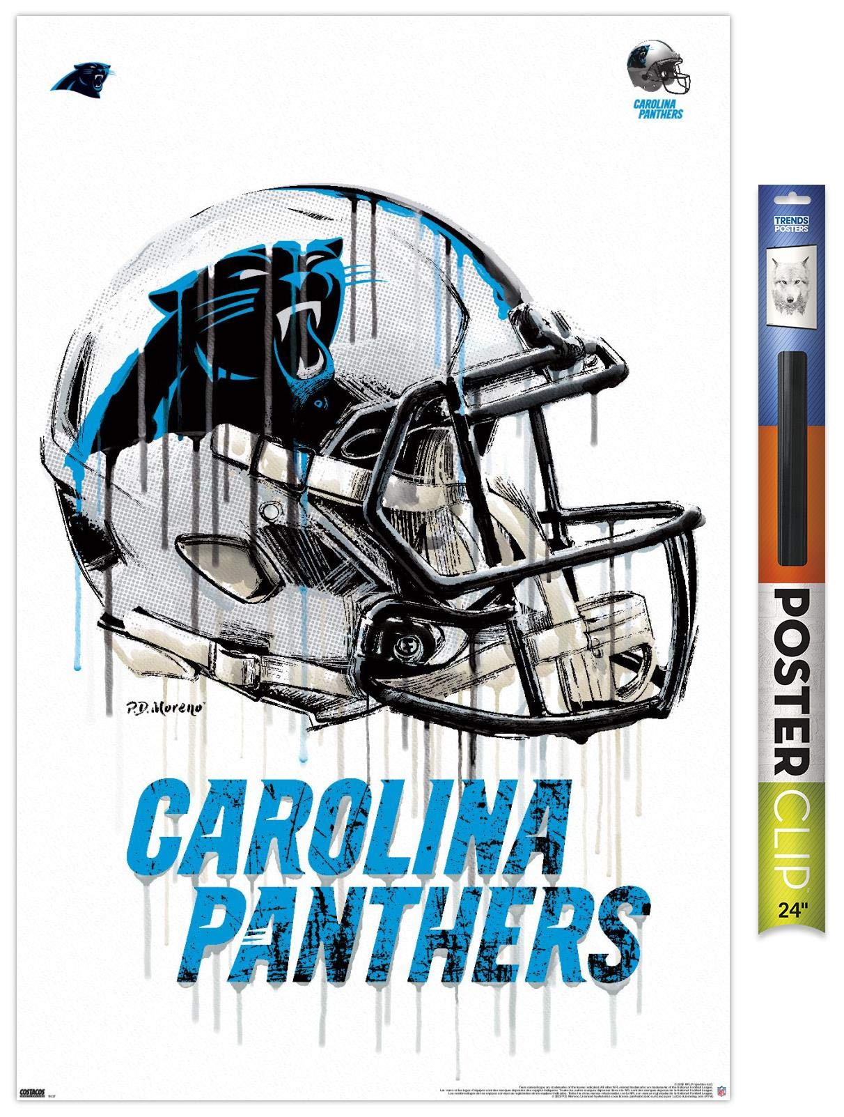 Lids Carolina Panthers 6 x 12 Home Sweet Home Clip Frame ... - Clip Art ...