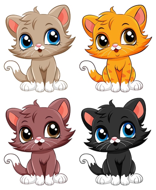 Free clip cartoon cats, Download Free clip cartoon cats png images ...