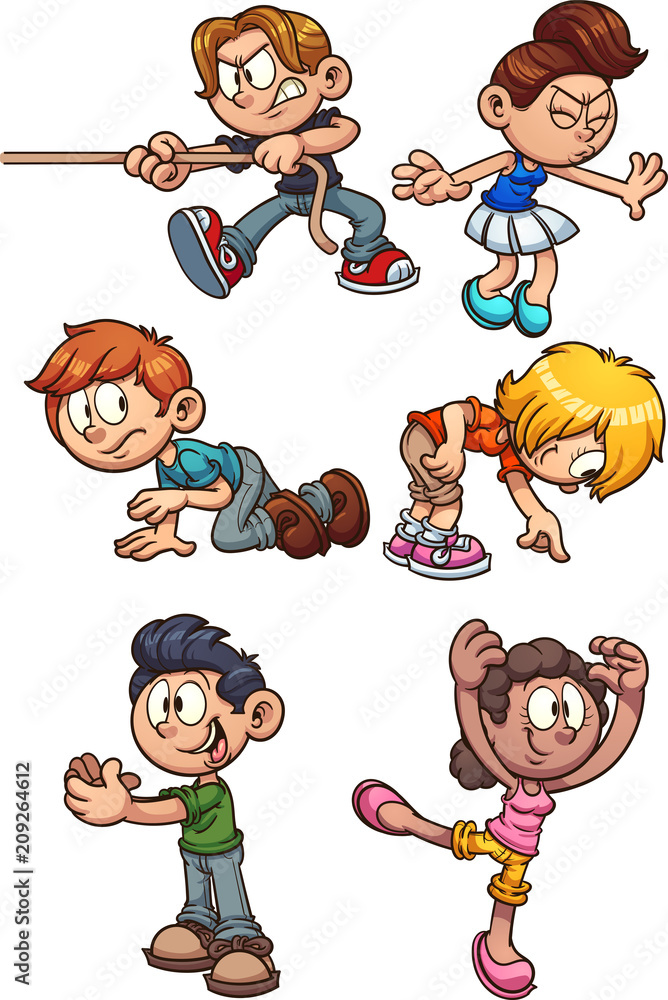 Free clip cartoon children, Download Free clip cartoon children png ...