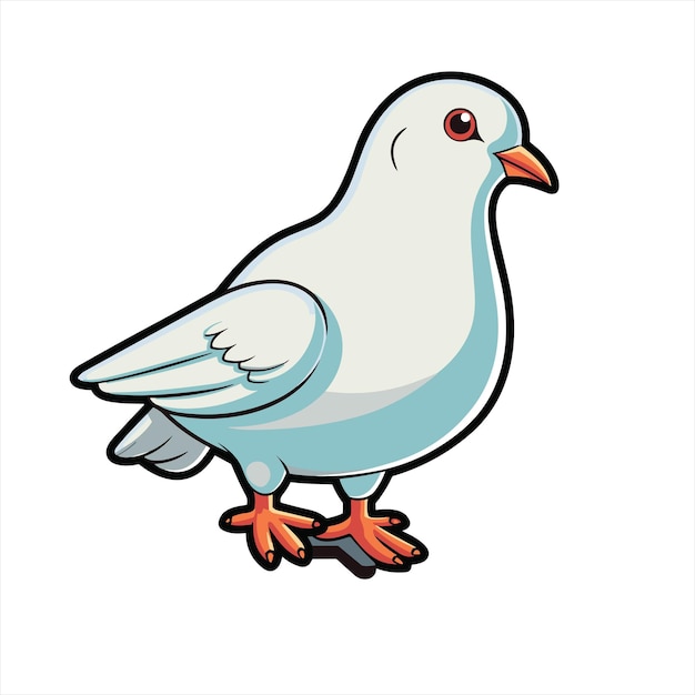 Cute Cartoon Dove - Bird - Animals - Buy Clip Art | Buy ... - Clip Art ...