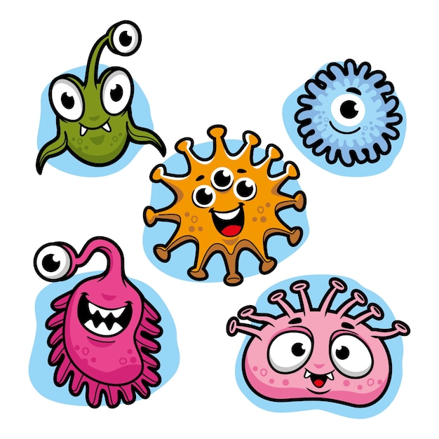 Free clip cartoon germs, Download Free clip cartoon germs png images ...