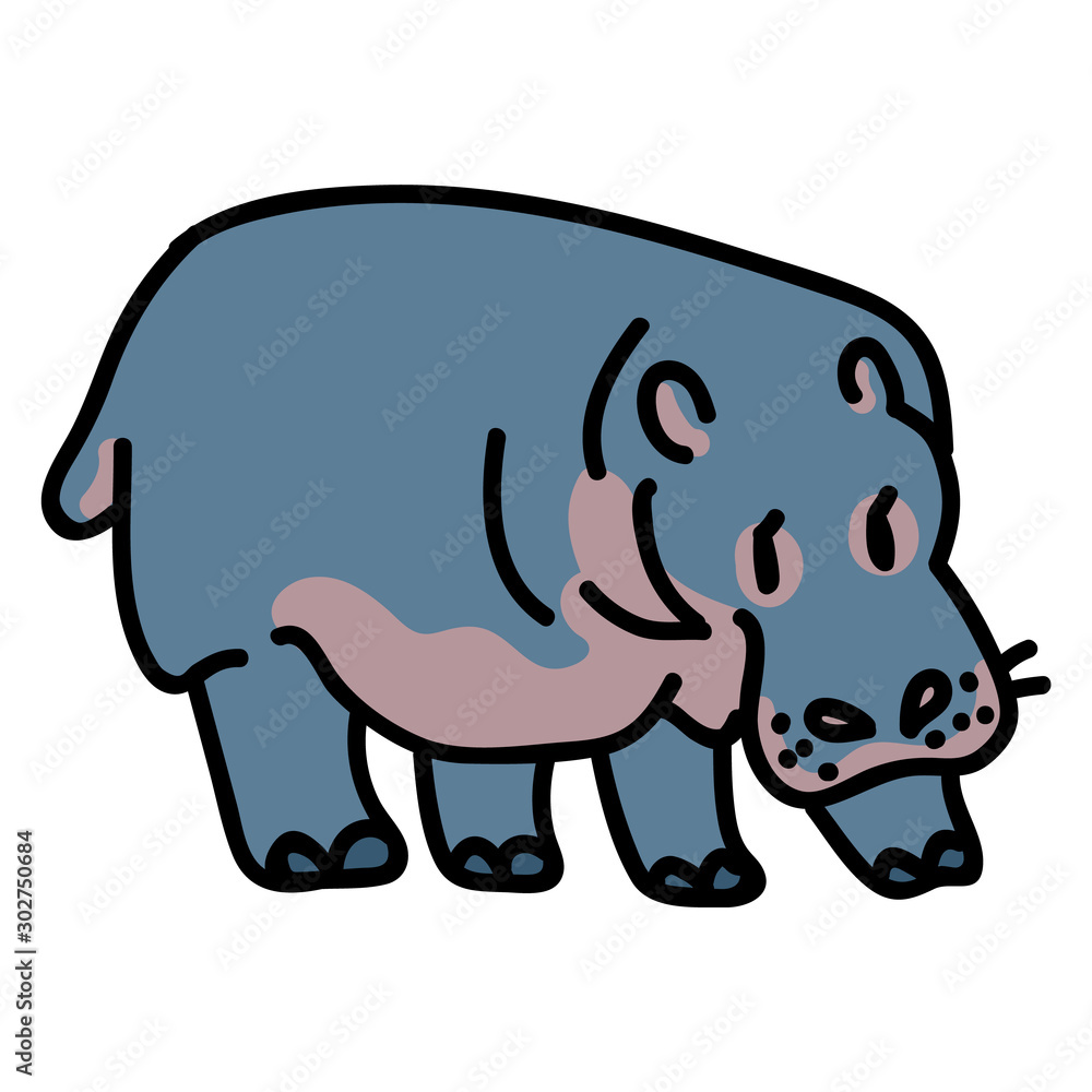 Free clip cartoon hippo, Download Free clip cartoon hippo png images ...