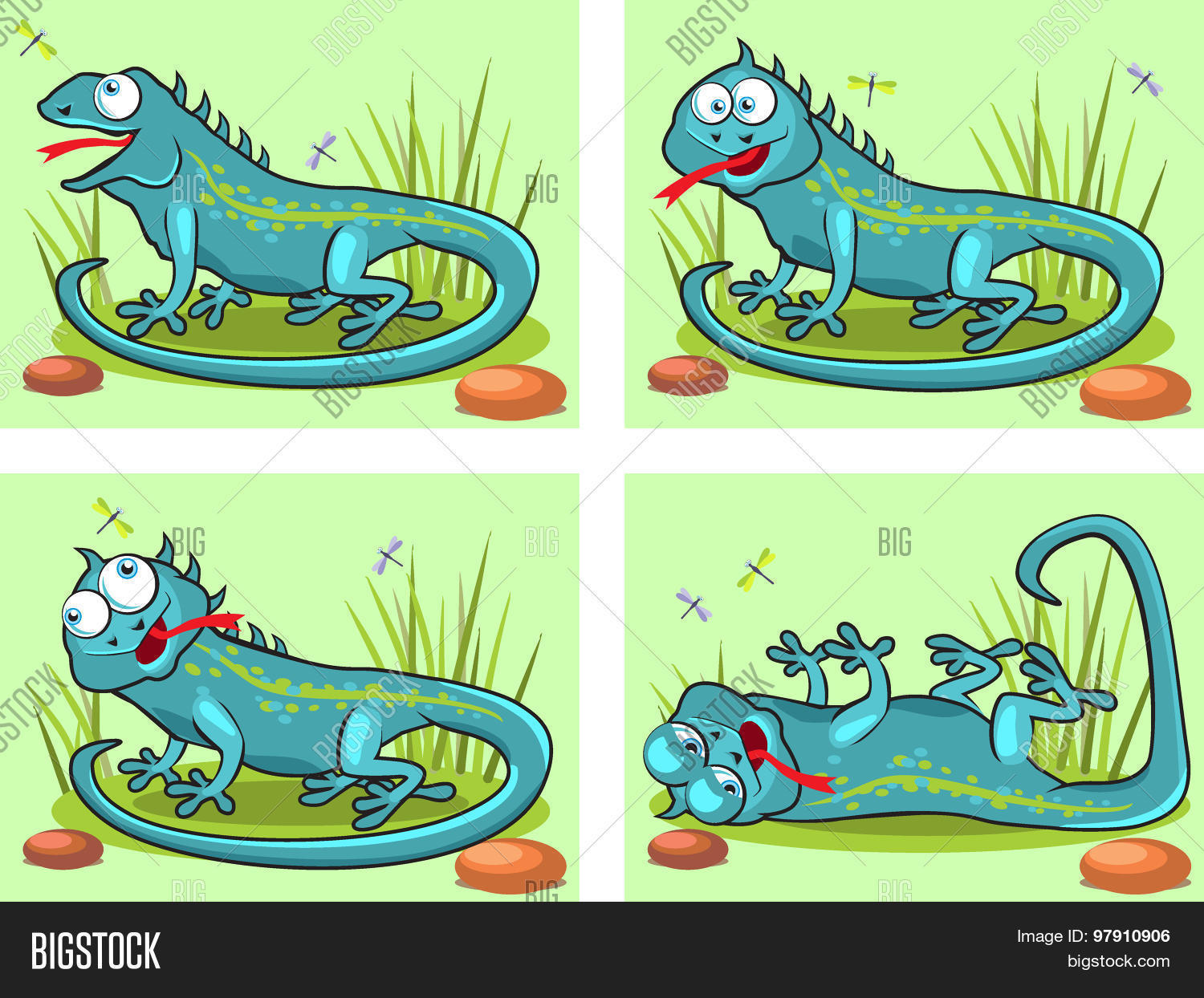 Free clip cartoon lizards, Download Free clip cartoon lizards png ...