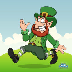 Cartoon Leprechaun | St Patricks day cartoon with a cheeky grin! - Clip ...