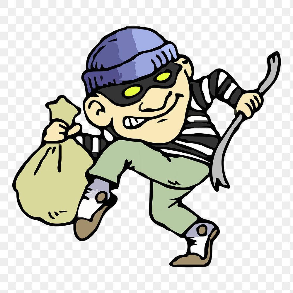 Robber Clip Art Images | Free Photos, PNG Stickers, Wallpapers ...