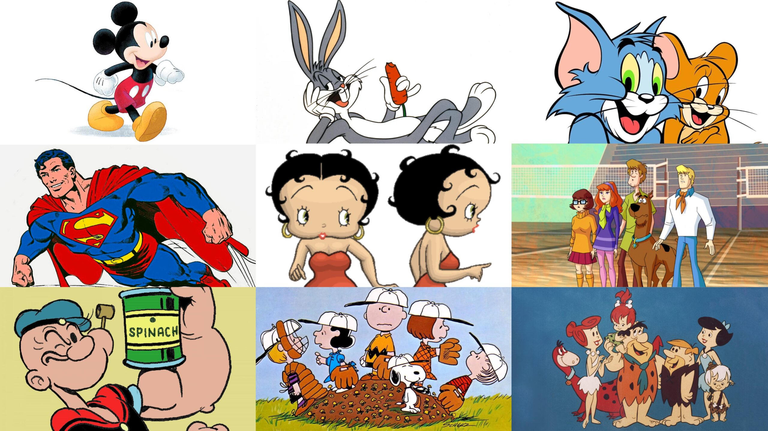 The 20 Iconic Cartoon Characters Of The 20th Century - Toons Mag - Clip ...