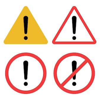 Warning signs clip art Vectors & Illustrations for Free Download ...