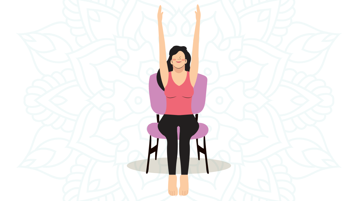 1,100+ Chair Yoga Stock Illustrations, Royalty-Free Vector ... - Clip ...