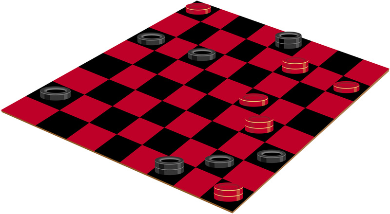 Kids Playing Checkers Clip Art - Kids Playing Checkers Image - Clip Art ...