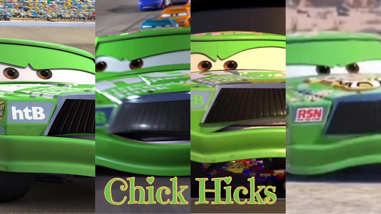 Chick Hicks (Cars) | Evolution In Movies & TV (2006 - 2021) - Clip Art ...