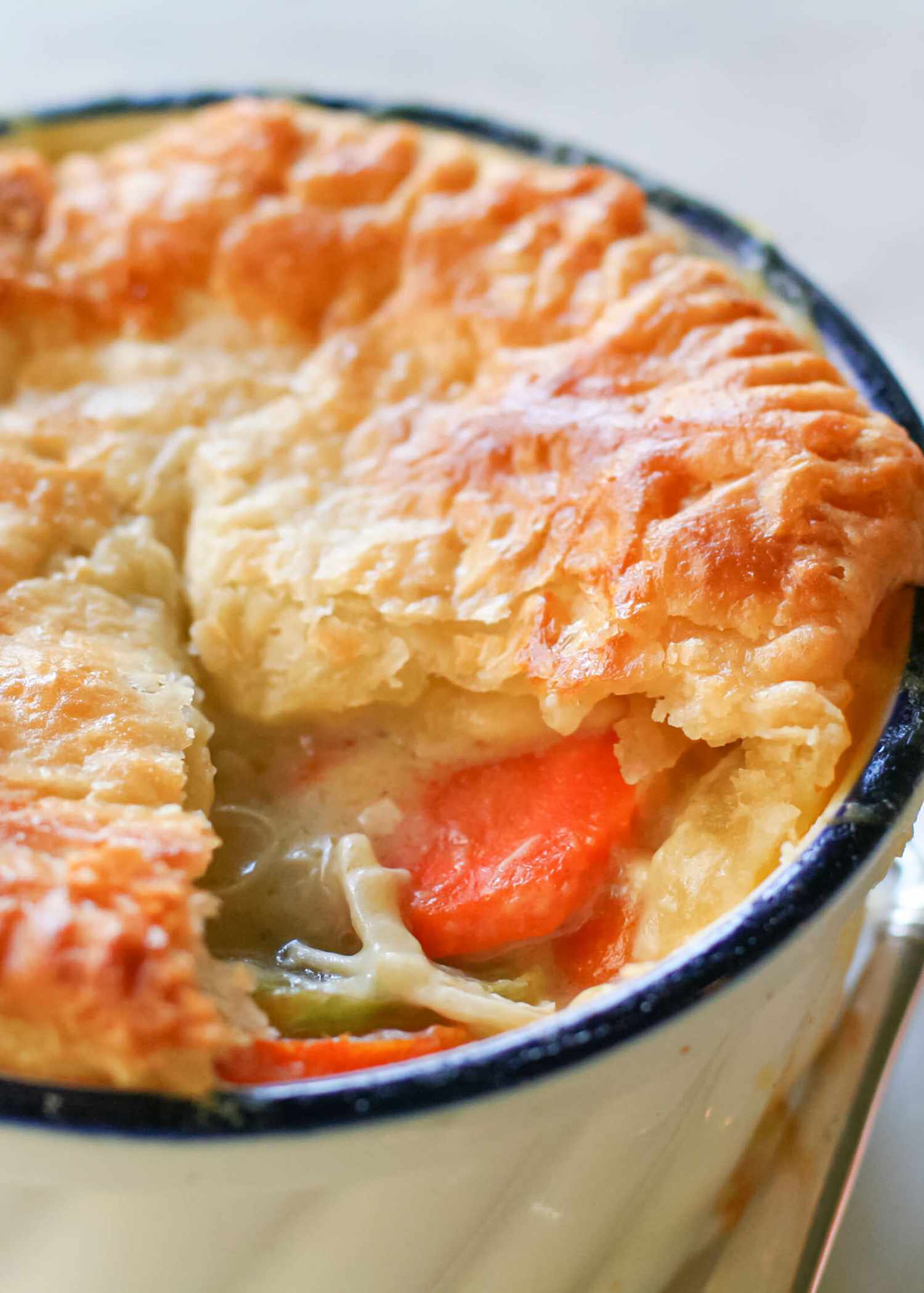 Roasted Chicken Pot Pie - Clip Art Library