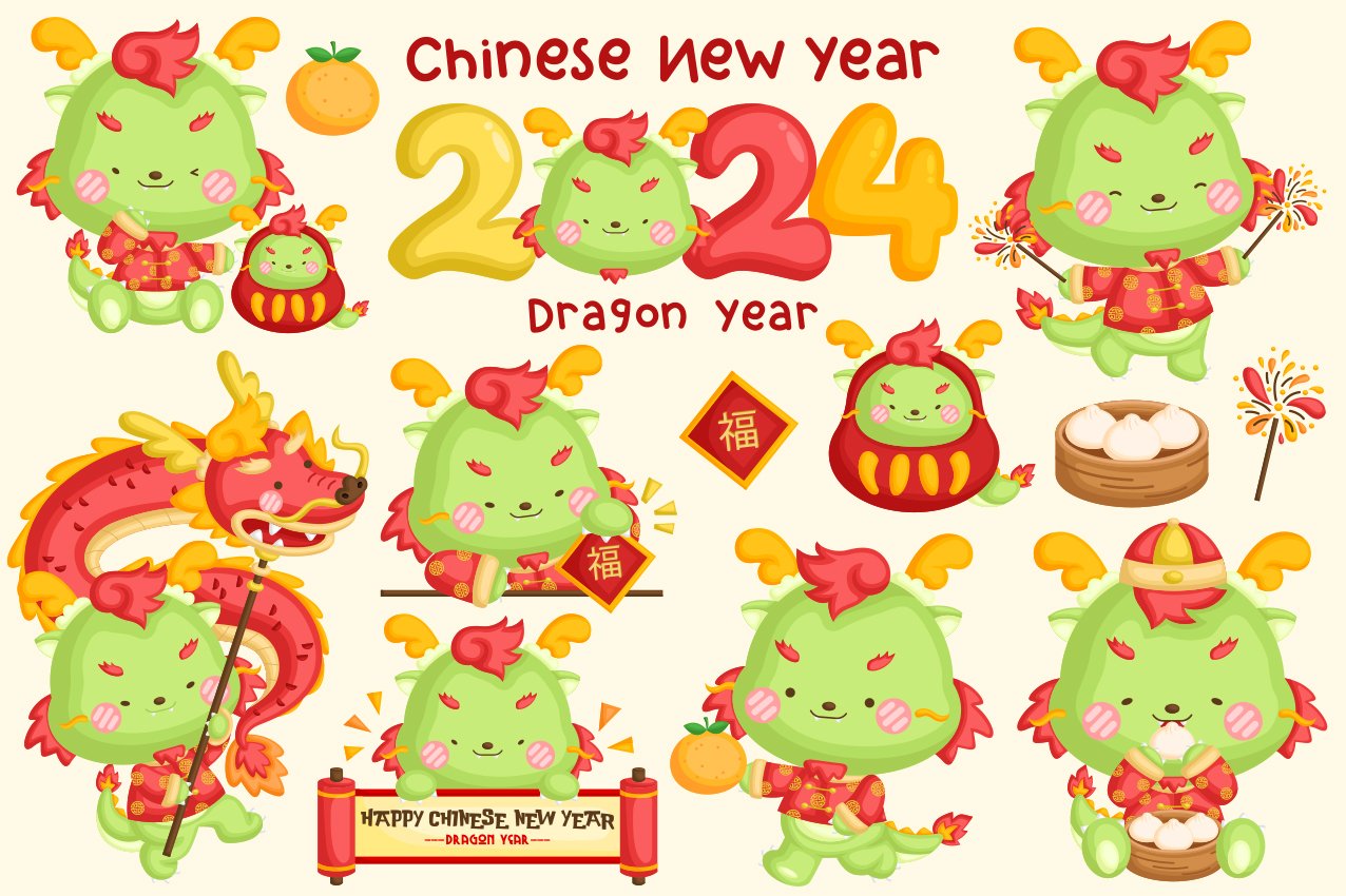 Free clip chinese new year dragon, Download Free clip chinese new year ...