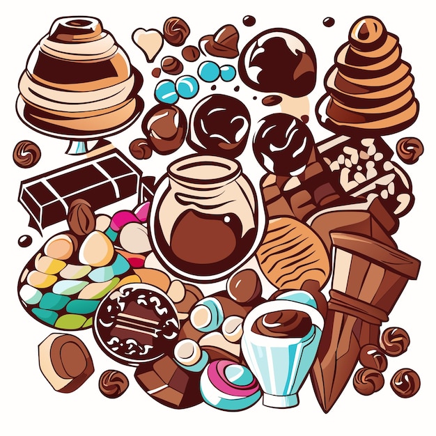 Free clip chocolates background, Download Free clip chocolates ...