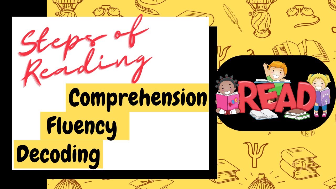 Steps of Reading/ Decoding-Fluency-Comprehension - Clip Art Library