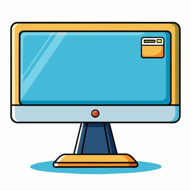 Computer Monitor Clipart, Computer Bildschirm Clip Art Desktop ...