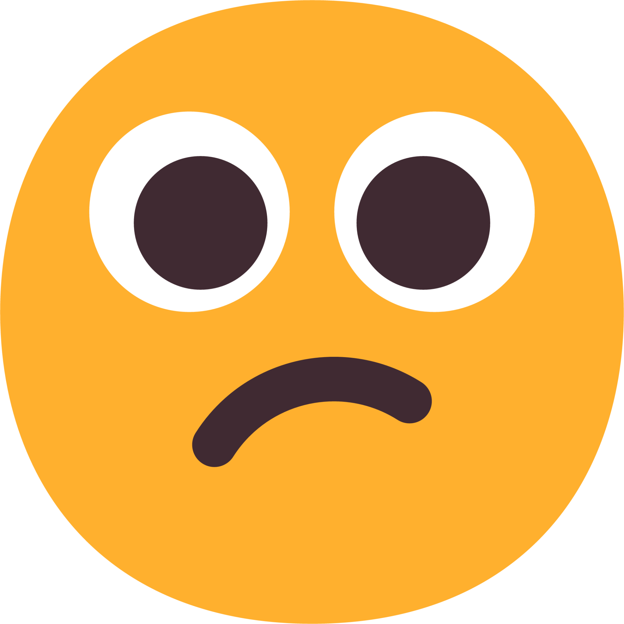 Confused, face expression, puzzled, sad emoji, sad face icon ... - Clip ...