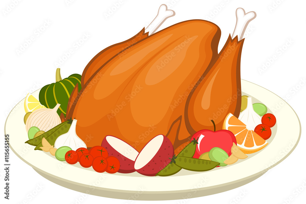 Free clip cooked turkey, Download Free clip cooked turkey png images ...