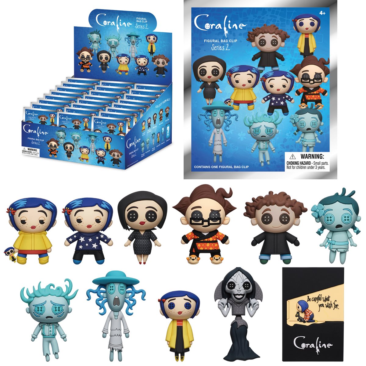 Monogram Coraline Figural Bag Clip Series 2-3D Foam Figure Bag Clip in ...