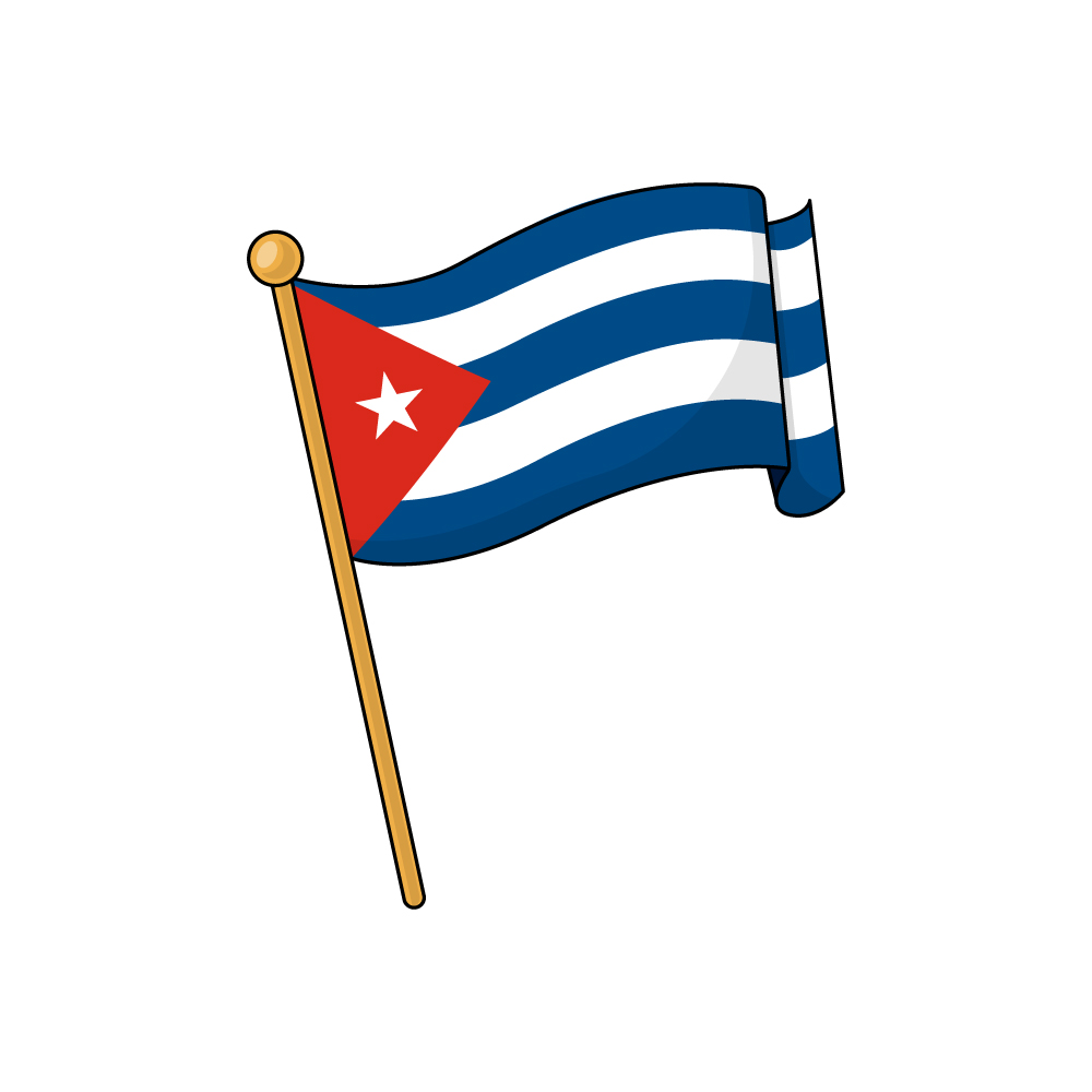 Cuba Flag Royalty Free Stock SVG Vector and Clip Art - Clip Art Library