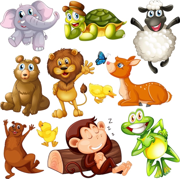 Free clip cute animals animations, Download Free clip cute animals ...