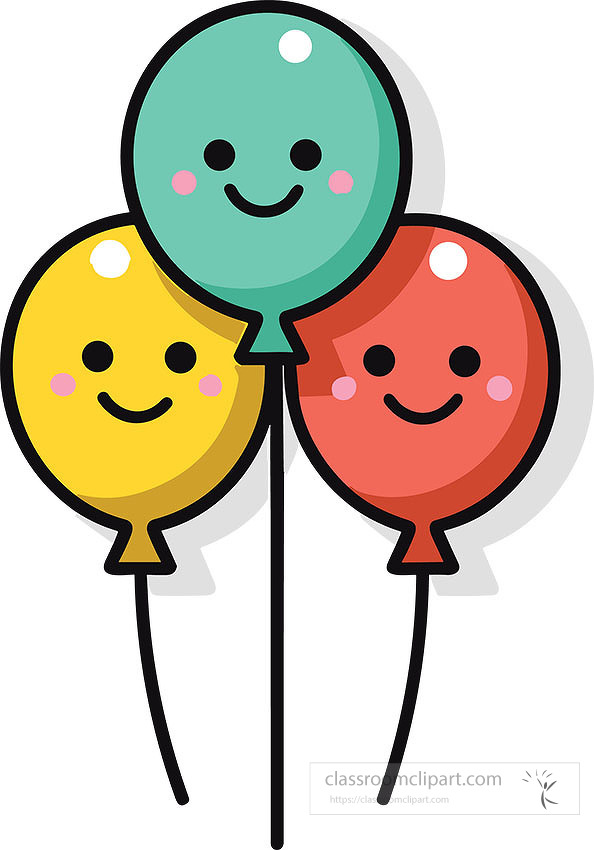 Free clip cute balloons, Download Free clip cute balloons png images ...