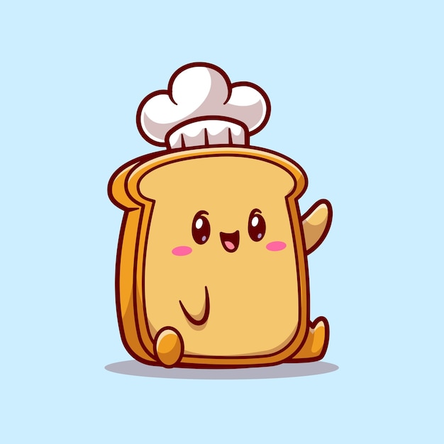 Cute Bread Images - Free Download on Freepik - Clip Art Library