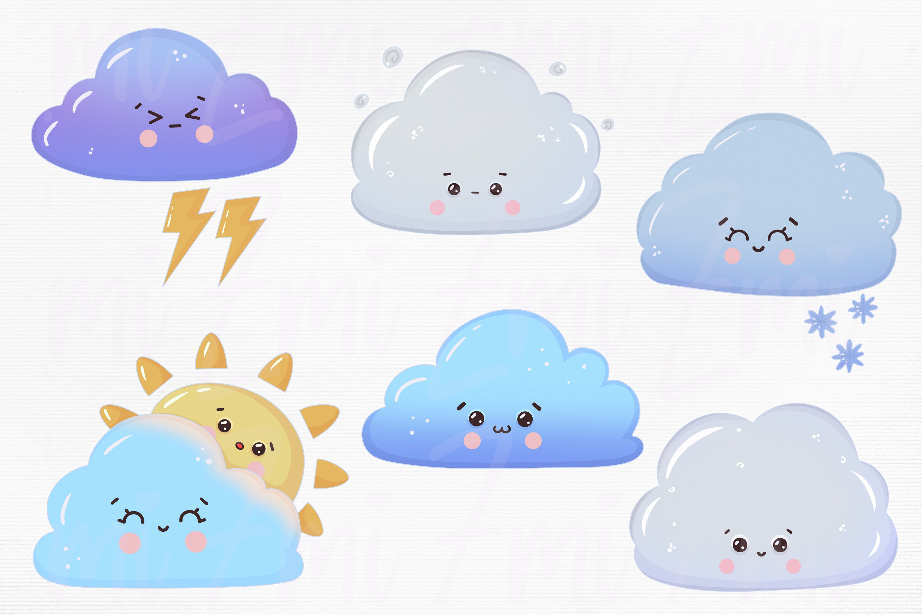 Cute Cloud Clip Art - Cute Cloud Image - Clip Art Library