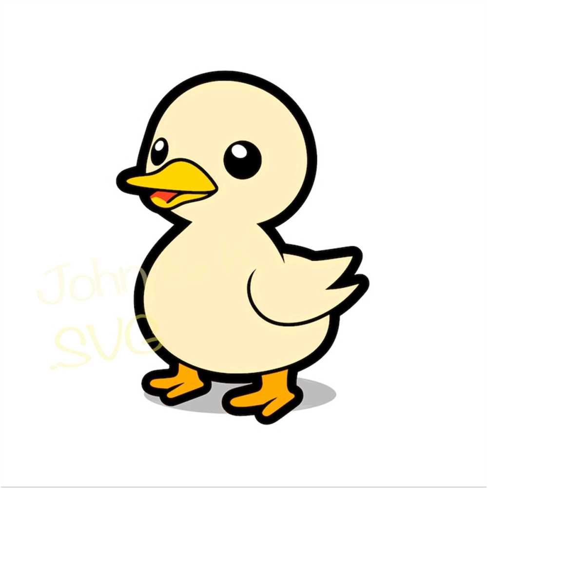 Yellow Duck Svg, Baby Duck Svg, Duck Clipart, Cute Duck Svg ... - Clip ...