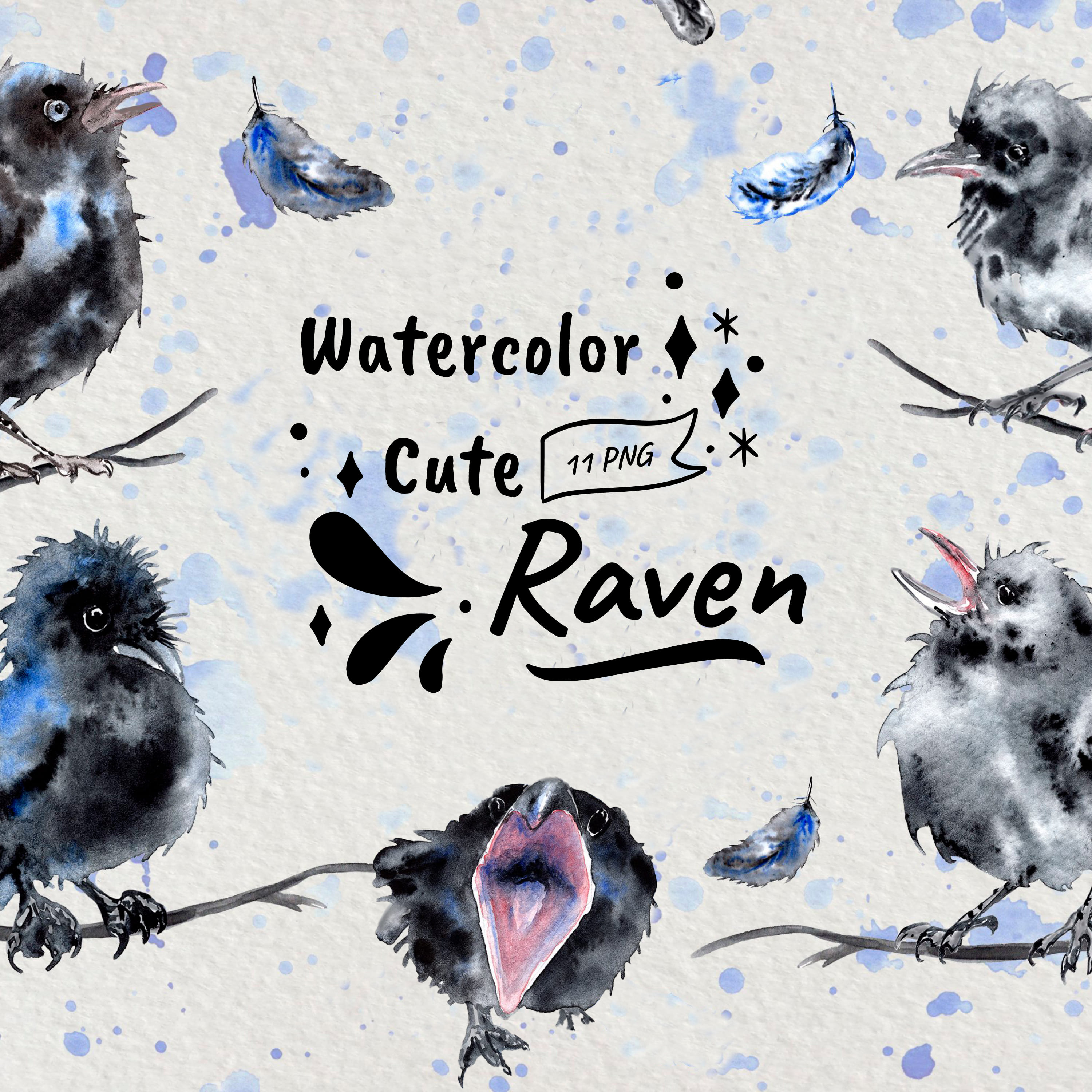 Free clip cute ravens, Download Free clip cute ravens png images, Free ...