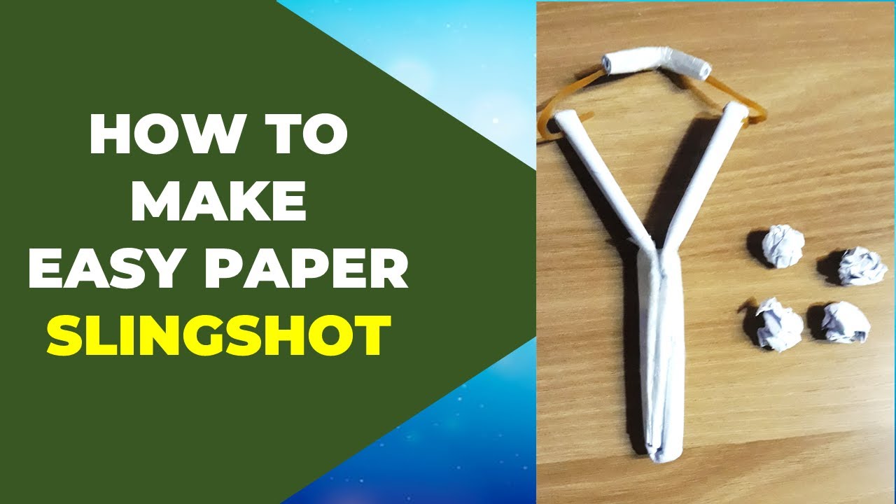 PAPER SLINGSHOT | DAVID AND GOLIATH STORY | BIBLE KIDS CRAFT | SUNDAY ...