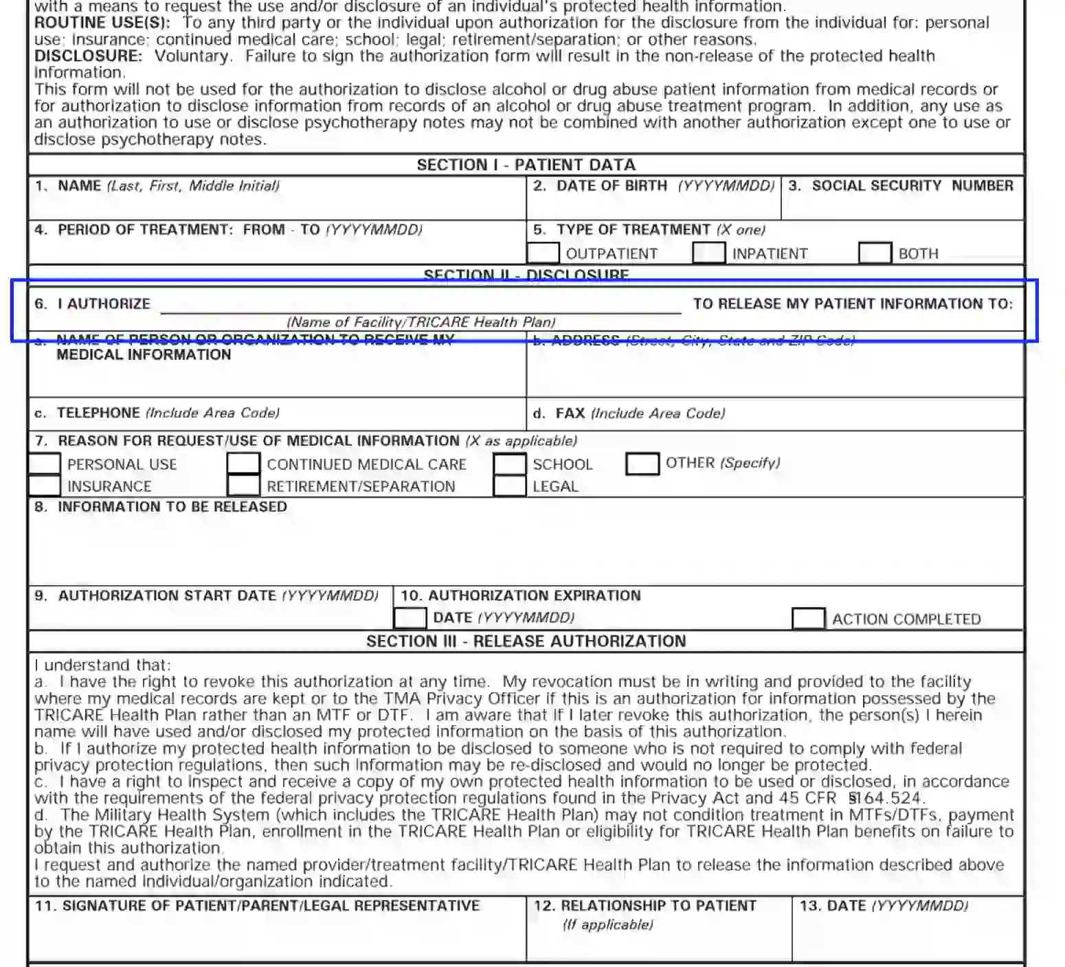 DD Form 2870 ≡ Fill Out Printable PDF Forms Online - Clip Art Library