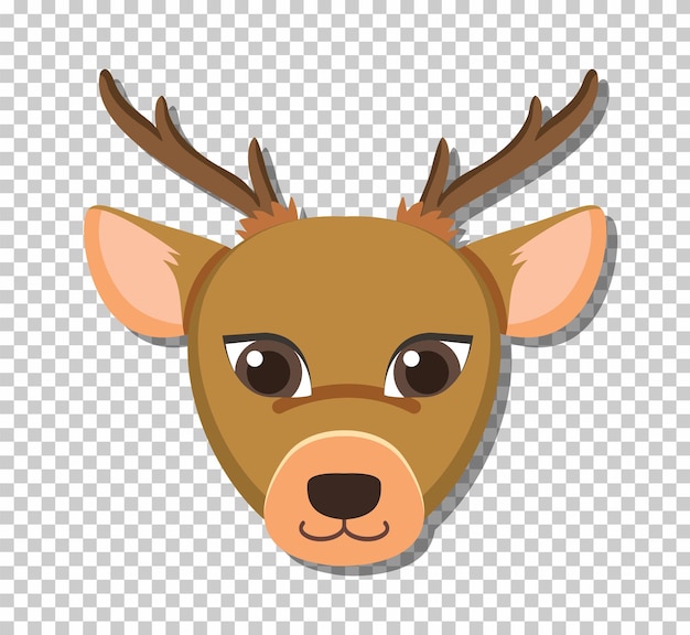 Free clip deer face, Download Free clip deer face png images, Free ...