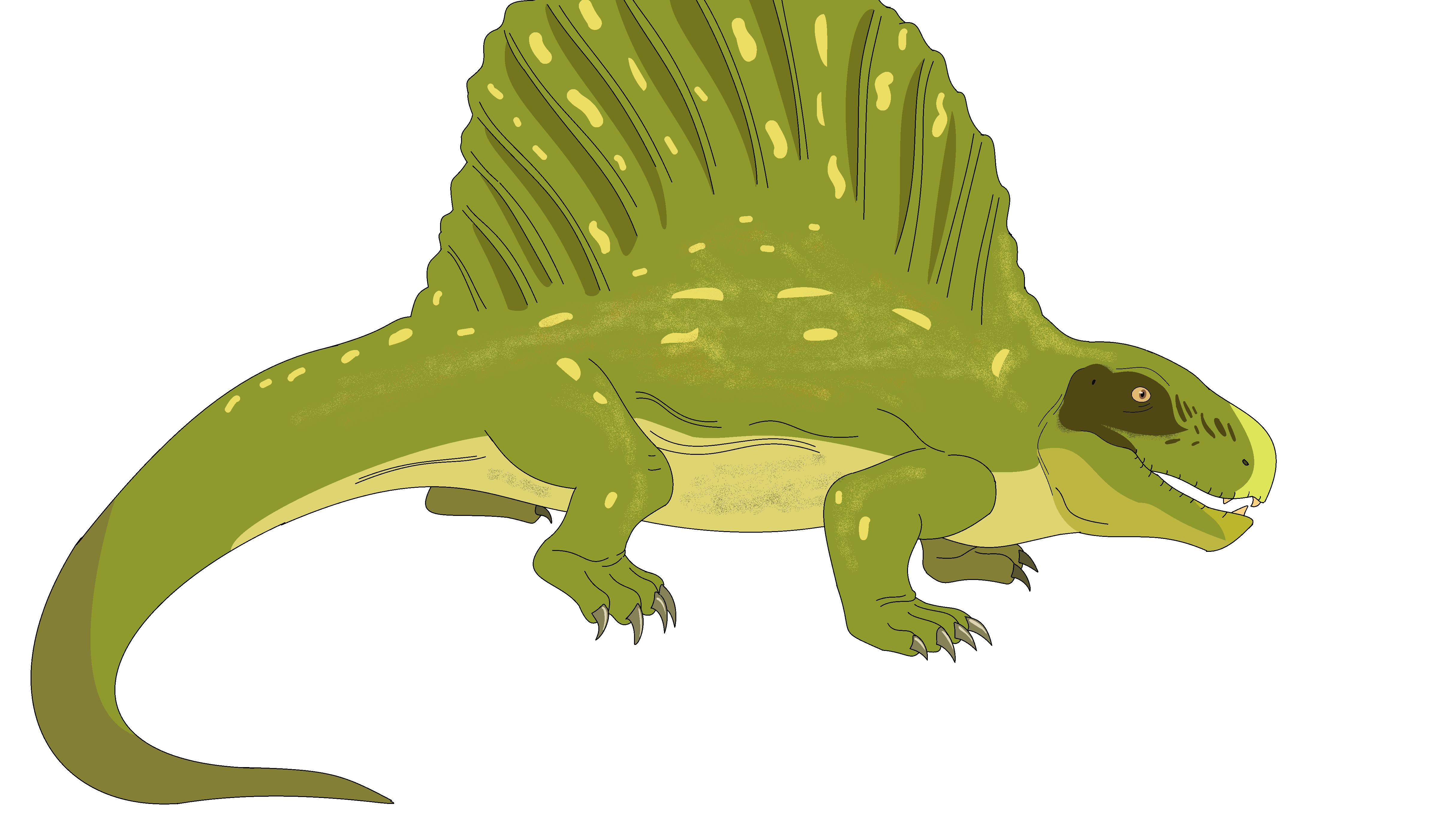 Commission - High Fantasy Dimetrodon by NazRigar on DeviantArt - Clip ...