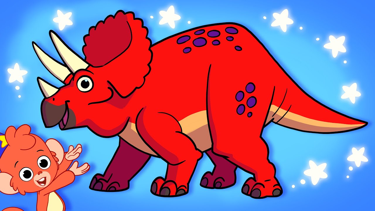 Club Baboo Dinosaurs for Kids | Long Dinosaur Video | T-Rex Spinosaurus ...