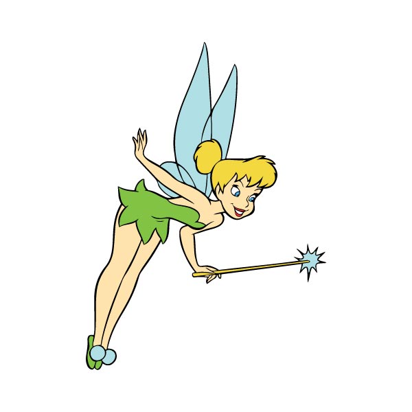 Disney Tinkerbell SVG - TopFreeDesigns - Clip Art Library