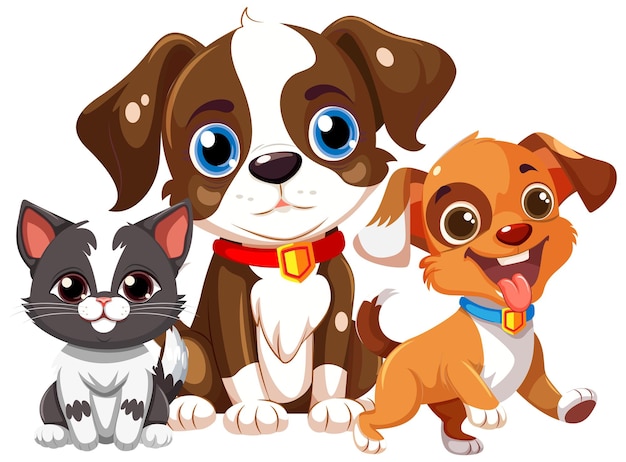 Free clip dog and cat, Download Free clip dog and cat png images, Free ...