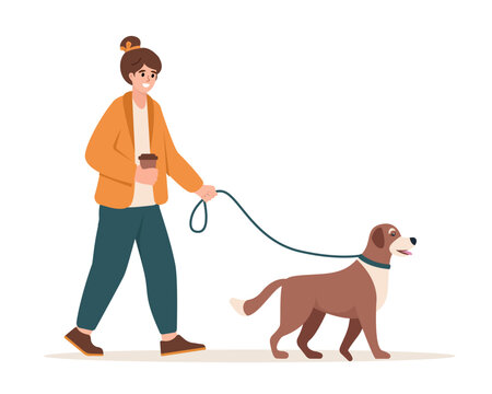 Free clip dog walkings, Download Free clip dog walkings png images ...