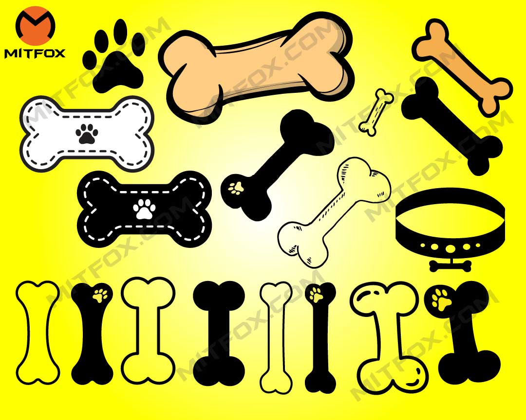 Free clip dogs with bones, Download Free clip dogs with bones png ...