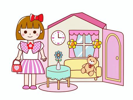 Free Clip Doll House, Download Free Clip Doll House Png Images, Free 