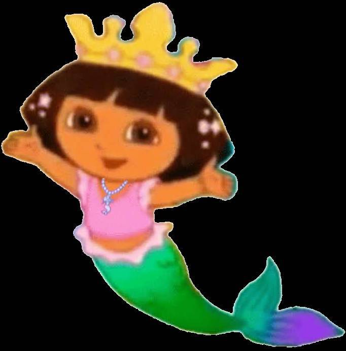 Free clip dora mermaid, Download Free clip dora mermaid png images ...