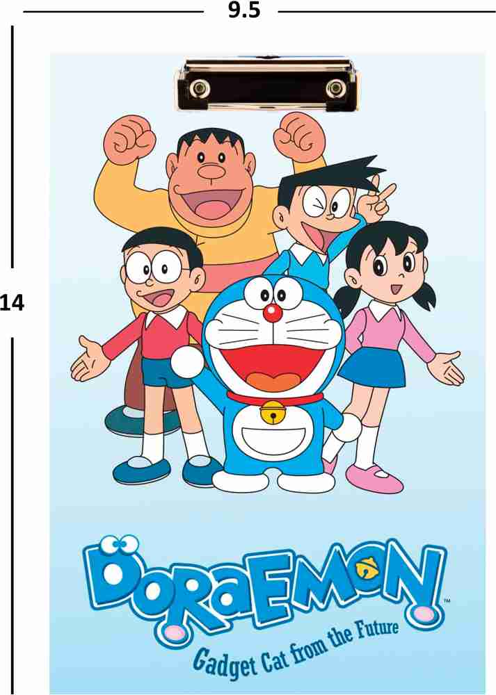 Flipkart.com | Wallpaperroll Doraemon with friends Digital Reprint ...